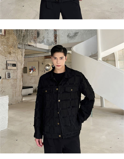 Chaqueta Casual Yamamoto para Hombre - Estilo Urbano Moderno - Image 10
