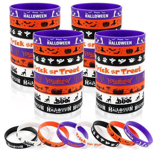 Pulsera de Silicona con Diseños de Halloween