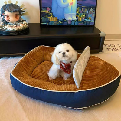 Cama Ortopédica para Perros Forma Bote - 4 Estaciones, Resistente al Polvo - Image 3