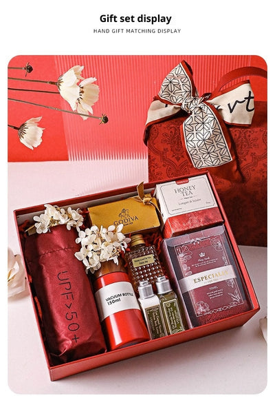 Pañuelo de Seda Cuadrado Lujo con Caja de Regalo para Bodas y Eventos - Image 16