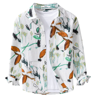 Camisa Casual Ancha Versátil para Hombre - Image 5