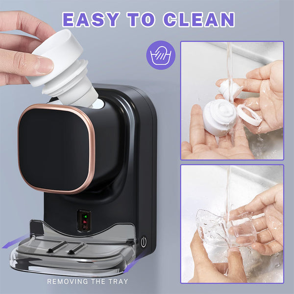 Dispensador Automático de Pasta Dental con Sensor Infrarrojo sin Perforaciones