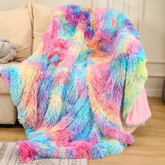 Manta Térmica Tie Dye de Doble Capa para Invierno - Image 7