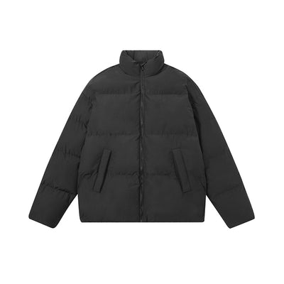 Chaqueta de Plumas de Pato Blanco para Hombre con Cuello de Pie - Image 3