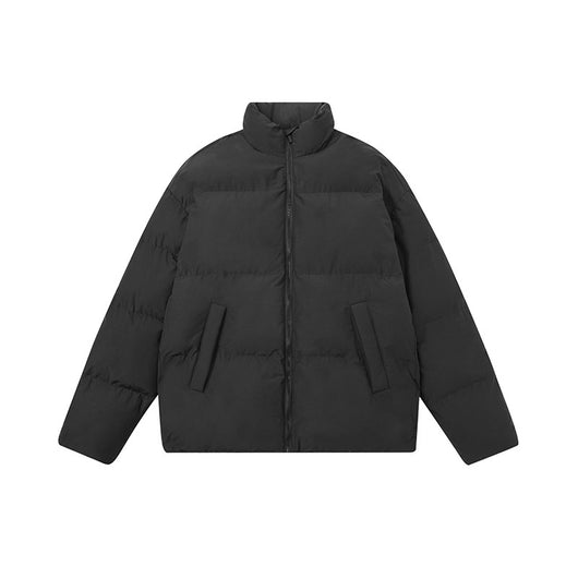 Chaqueta de Plumas de Pato Blanco para Hombre con Cuello de Pie - Image 3