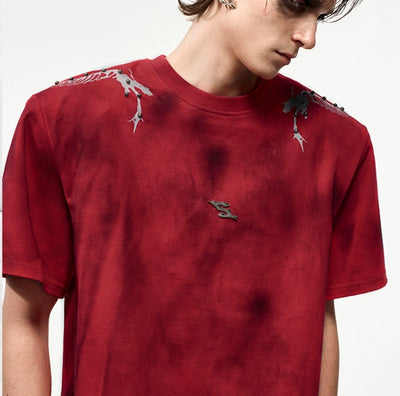Remera Acolchada Rivet Backbone Spirit Snake Manga Corta - Image 14