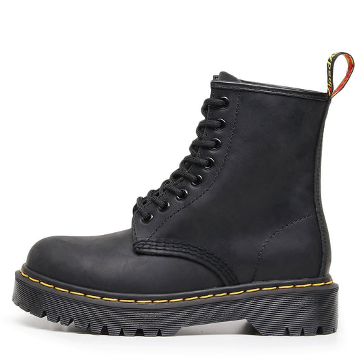 Botas Motociclista de Cuero Genuino Estilo Británico para Mujer - Image 3