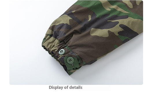 Abrigo Acolchado Camuflaje para Hombre - Diseño Avanzado con Algodón Térmico - Image 8