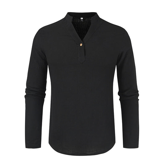 Playera Cuello V Hombre Importada - Diseño Clásico y Versátil - Image 5