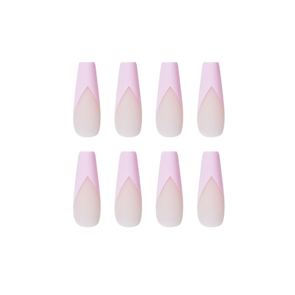 Uñas Postizas Ballet Wear con Acabado Manicura Profesional