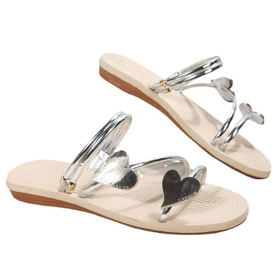 Pantuflas Corazón Verano Planas Playa Amor para Mujer - Image 11