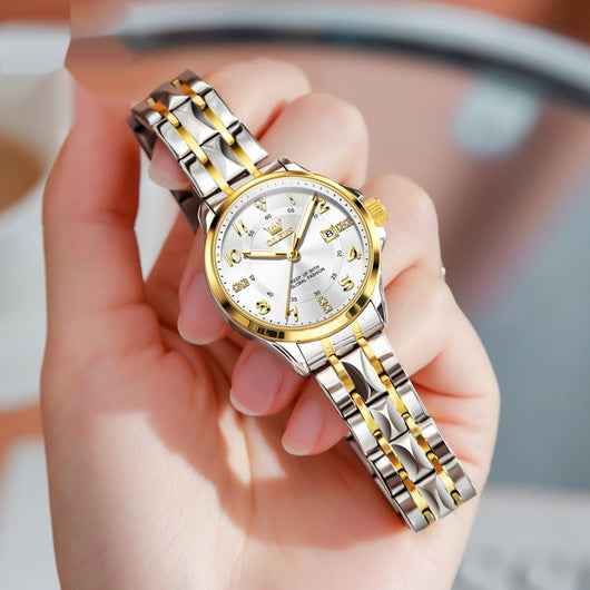 Reloj de Pareja Cuarzo Casual Resistente al Agua - Image 8