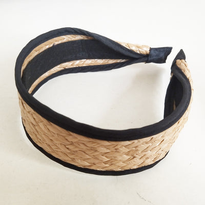 Diadema Trenzada de Paja de Estilo Coreano - Image 11