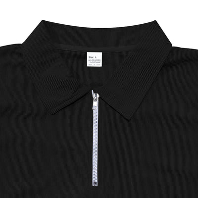 Polo Corduroy Holgado con Medio Cierre para Hombre - Image 24