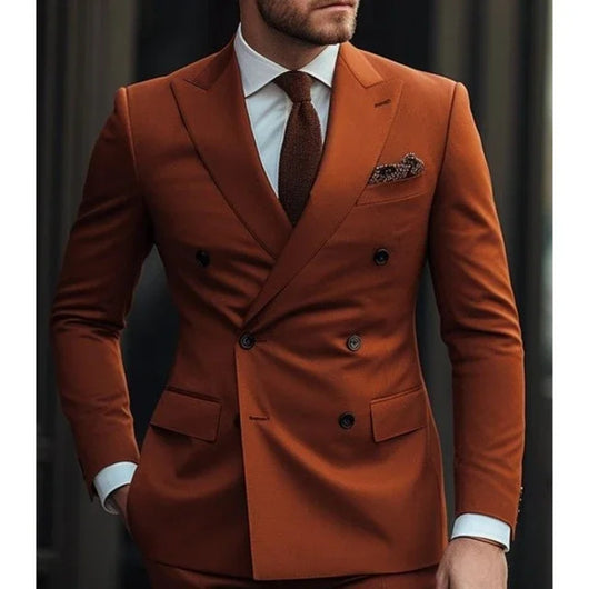 Trajes Formales Británicos de Dos Piezas para Hombre Ejecutivo - Image 19