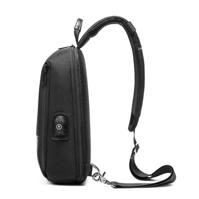 Bolsa Mensajera Nylon Convertible de Un Hombro para Trabajo y Viaje - Image 6