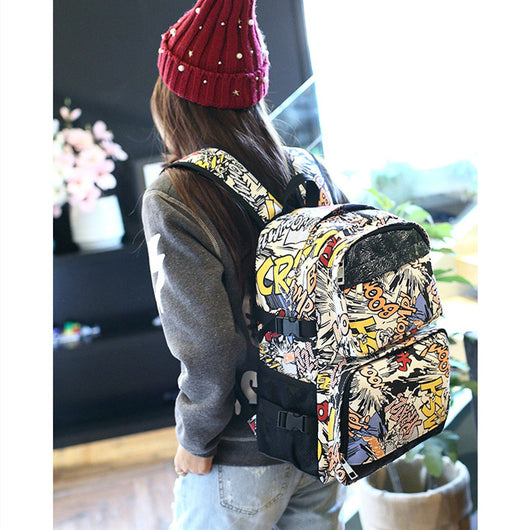 Mochila de Viaje Estilo Coreano de Gran Capacidad para Mujeres - Image 6
