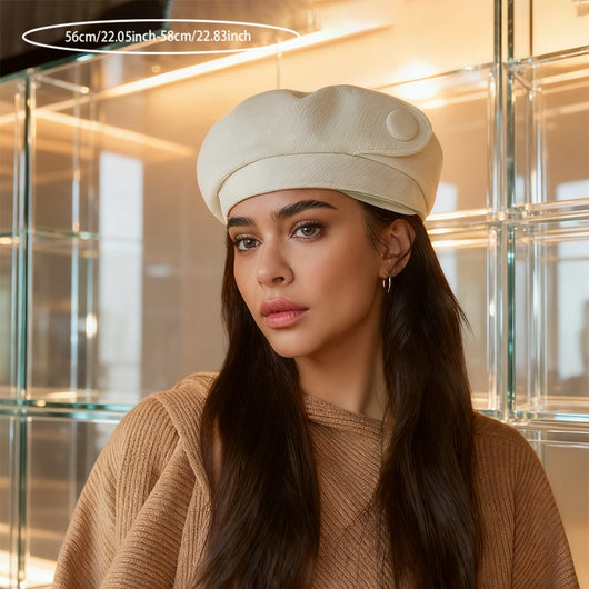 Gorra Estilo Británico Casual - Diseño Versátil que Realza tu Rostro