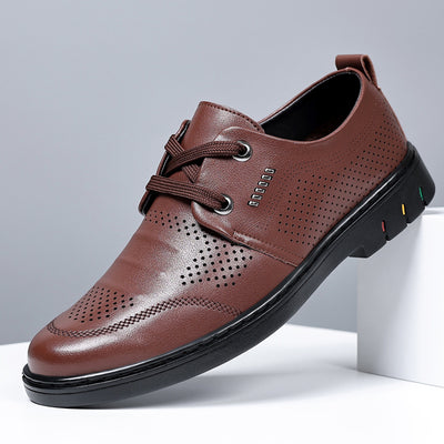 Zapatos de Cuero Ejecutivos con Plantilla Elevadora de Altura - Image 15