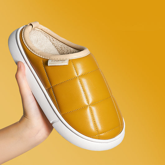 Pantuflas Térmicas para Pareja con Suela Gruesa y Felpa Suave - Image 9