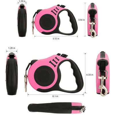 Correa Retráctil Automática para Perros y Gatos - 3m y 5m - Image 3