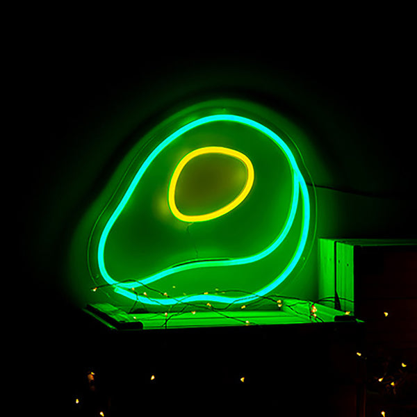 Luz Neón LED Decorativa de Pared con Diseño Creativo