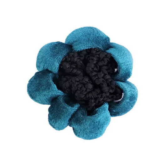 Banda de Danza Terciopelo Color Sólido con Malla para Cabello - Image 10