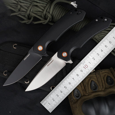 Cuchillo Plegable Táctico G10 para Aventuras al Aire Libre - Image 11