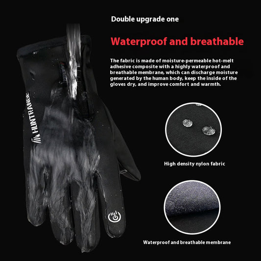 Guantes Calefactores USB con Calor Eléctrico para Invierno - Impermeables y Antideslizantes
