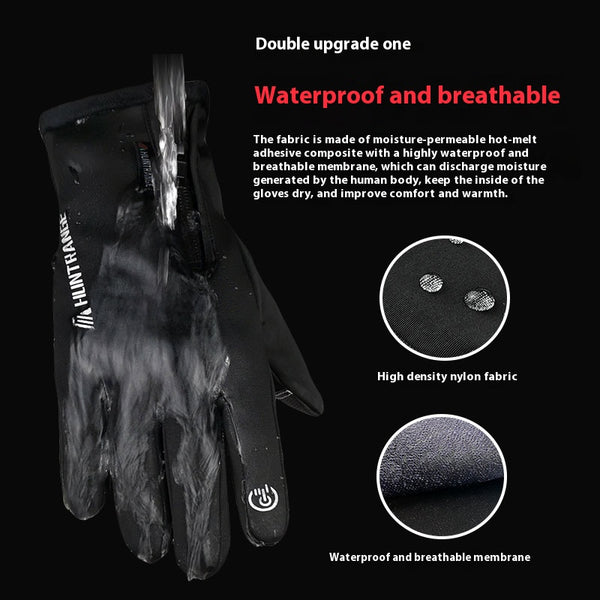 Guantes Calefactores USB con Calor Eléctrico para Invierno - Impermeables y Antideslizantes