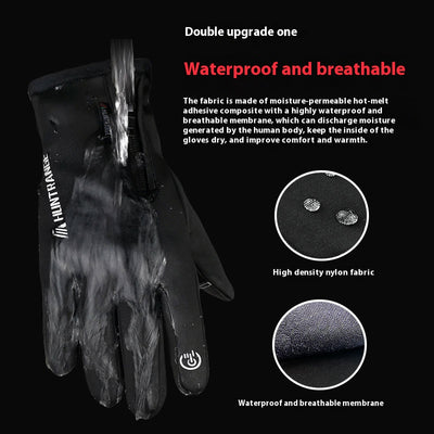 Guantes Calefactores USB con Calor Eléctrico para Invierno - Impermeables y Antideslizantes