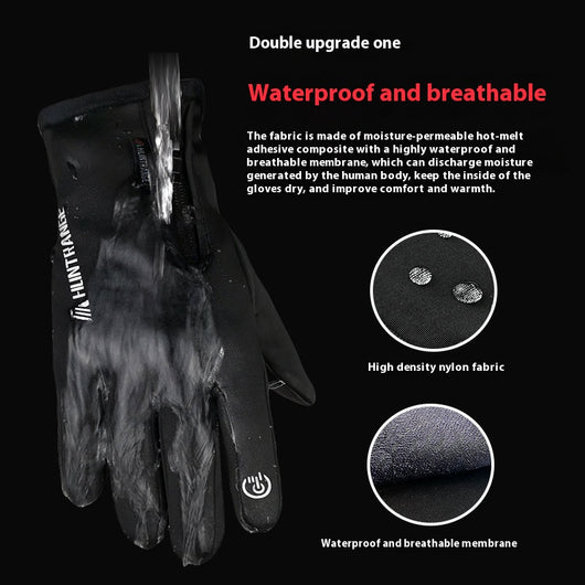 Guantes Calefactores USB con Calor Eléctrico para Invierno - Impermeables y Antideslizantes