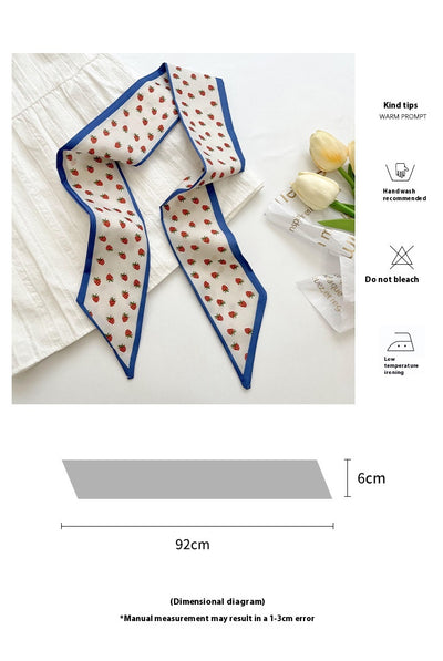 Cinta de Seda para Cabello Largo - Accesorio Decorativo Versátil - Image 15