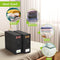 Caja Organizadora Plegable para Ropa con Ventana Transparente Antipolvo