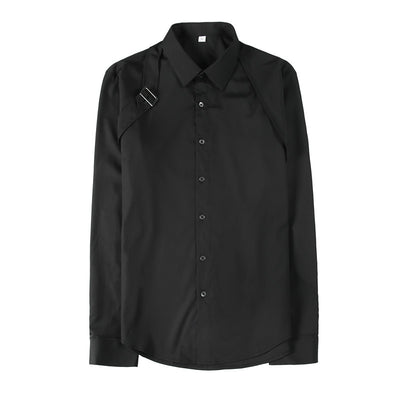 Camisa Manga Larga Slim Fit con Cierre de Hebilla - Image 7