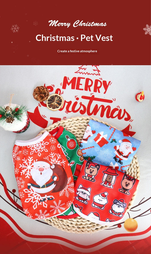 Chaleco Navideño para Mascotas Pequeñas - Diseño Exclusivo Gato y Perro - Image 21