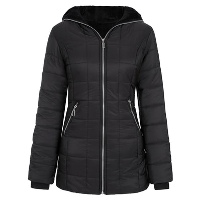 Chaqueta de Algodón Cálida con Capucha y Mangas Largas - Image 17