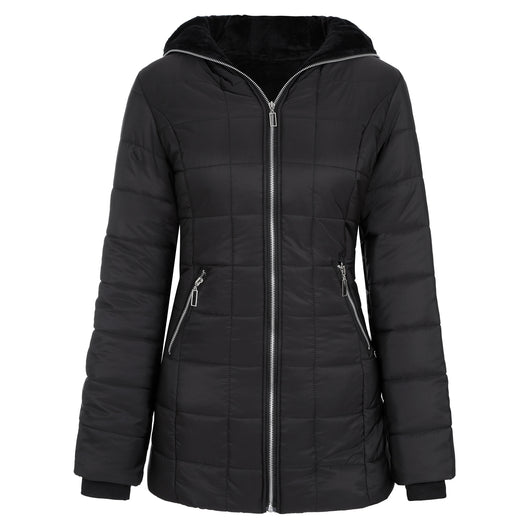 Chaqueta de Algodón Cálida con Capucha y Mangas Largas - Image 17