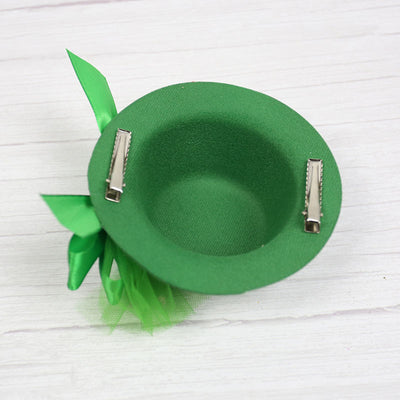 Sombrero de Copa Verde con Trébol para Festivales Irlandeses - Image 11