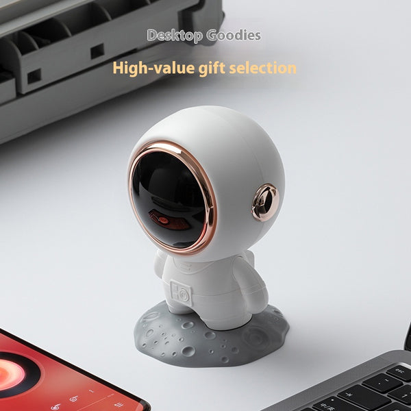 Parlante Bluetooth Astronauta Luna - Altavoz Inalámbrico Decorativo Compacto