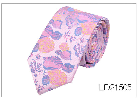 Corbata Casual Moderna con Estampado Floral - Ancho 6cm - Image 6
