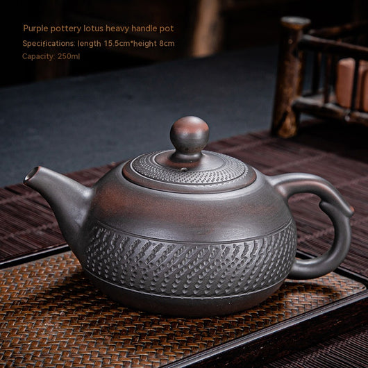 Juego de Té Kung Fu en Cerámica de Arcilla Púrpura - Image 6