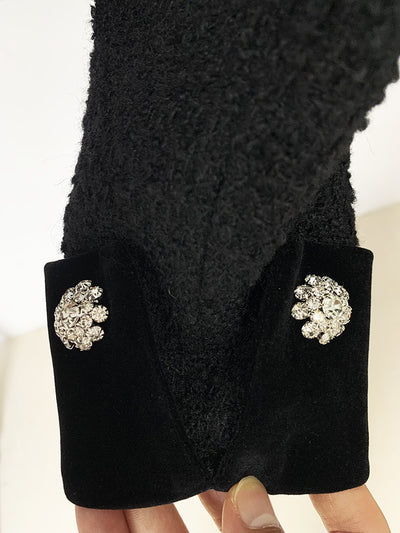 Abrigo de Invierno con Moño y Detalles Perlados - Image 15