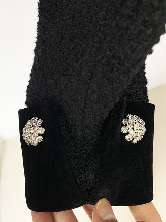 Abrigo de Invierno con Moño y Detalles Perlados - Image 15