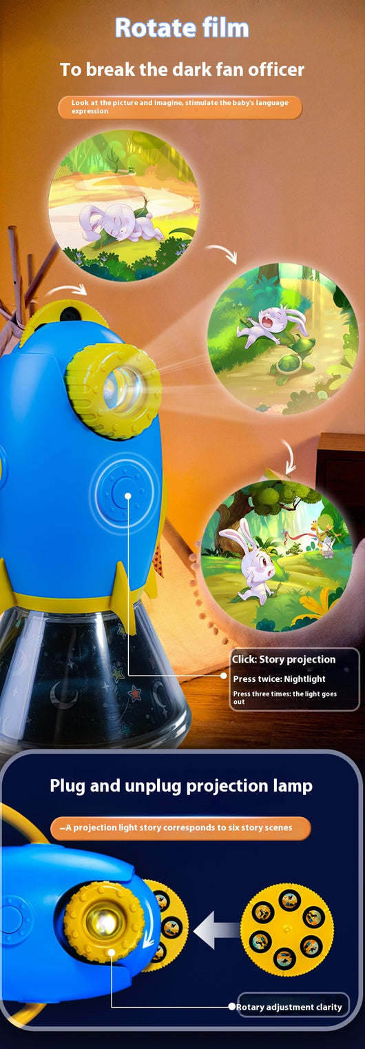 Lámpara Proyectora de Iluminación Infantil - Image 28