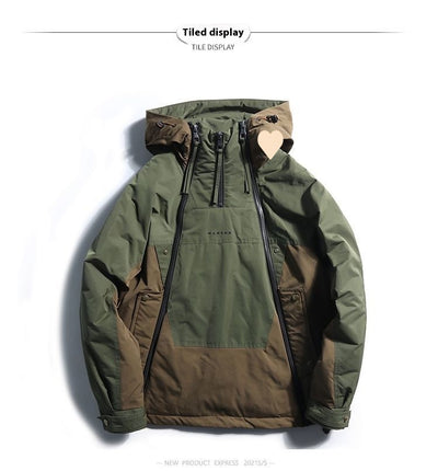 Chaqueta de Plumas con Doble Cremallera y Diseño de Vanguardia - Image 19