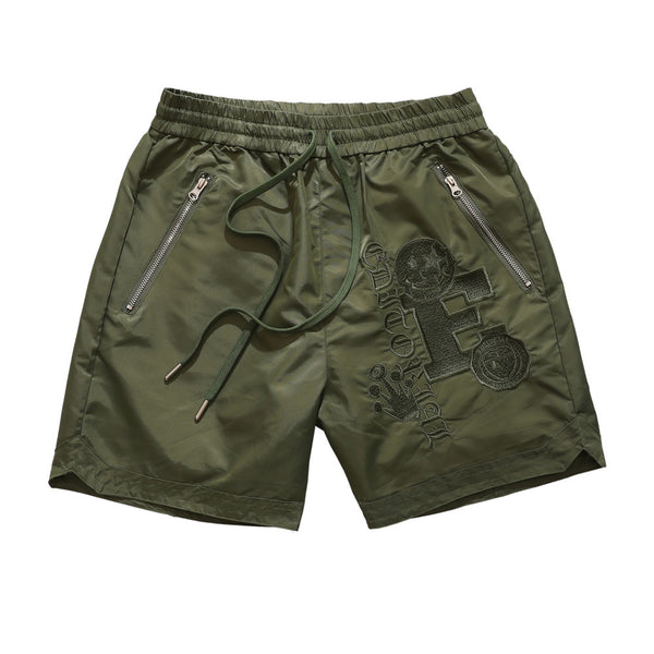 Shorts Deportivos Ligeros con Letras Bordadas para Hombre - Image 3