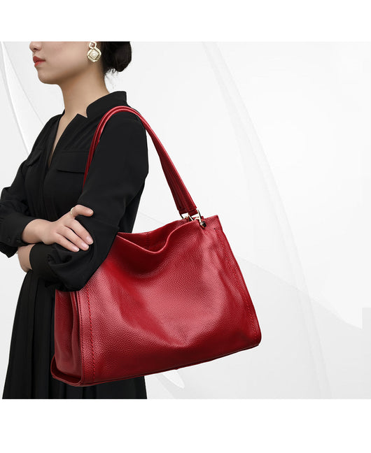 Bolso de Cuero Genuino para Mujer - Diseño Minimalista de Bandolera - Image 12