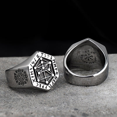 Anillo Vikingo Nórdico para Hombre - Image 9