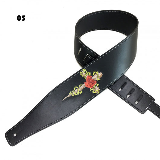 Correa de Guitarra Acústica con Estampado Folklórico - Image 6
